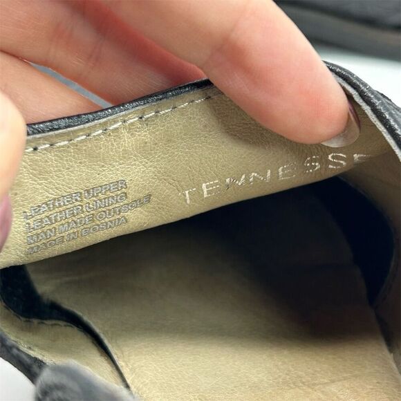 Miz Mooz Women's Tennessee Black Loafer Patterned Size 37 Casual Slip On - Picture 13 of 13